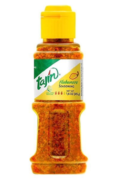 Tajin Habanero Seasoning – Spicy Chili & Lime Powder Blend for Fruits, Snacks...