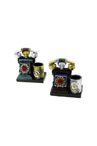 ForWhat Spy Phone Motif Pen Holder for Office Home Office Gift