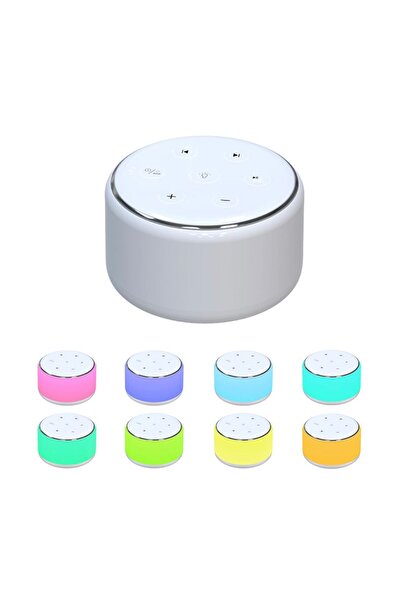 Denn Store Boxa cu Sunete Albe si Lampa de Veghe pentru bebelusi, copii, adulti