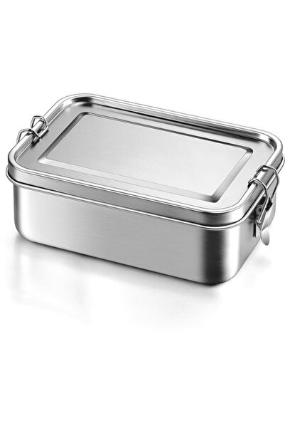OEM Cutie Bento din Oțel Inoxidabil - Cutie de Prânz de 1400 ml cu 2 Comparti...