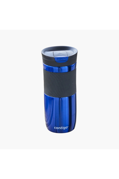 Contigo كوب سفر من الفولاذ المقاوم للصدأ مع غطاء محكم وتصميم مقاوم للتسرب - س...