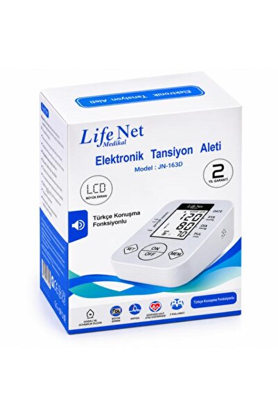 LİFENET Dijital Tansiyon Aleti ( Türkçe Konuşan, Güvenilir Ve Kolay Kullanım )