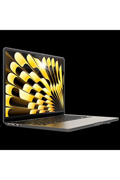 NEXT ONE Husă SafeGuard pentru MacBook Air 15 " M2 / M3 / M4 / M5 negru fumuriu