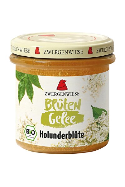 Zwergenwiese Jeleu de flori de păducel, fără gluten, bio, 160g