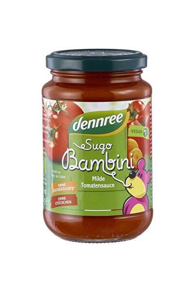 Dennree Sos de roșii bio pentru copii, 350g