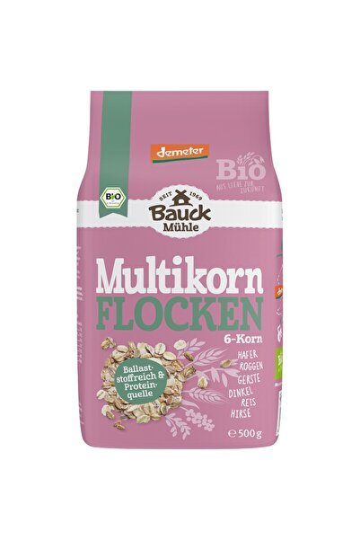 Bauckhof Fulgi din 6 cereale Demeter,