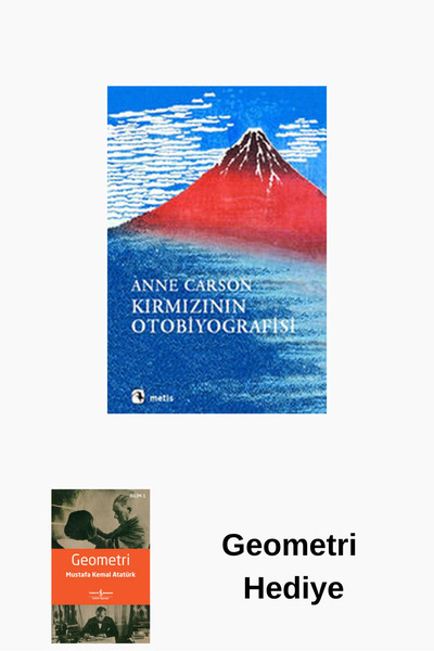Metis Yayınları Kırmızının Otobiyografisi + Geometri Hediye