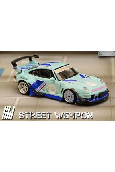 Generic Brand Street Weapon Porsche Rwb 993 # 02 - Luminous - Turquoise