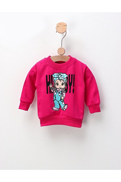 MiniKids Bluza flausata ciclam fetita by FDY