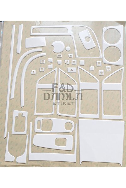 FD Damla Etiket Fiat Ducato 2006 - 2019 Dashboard Console Trim Front Chest Ma...