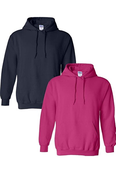 GILDAN Men's Fleece Hooded Sweatshirt