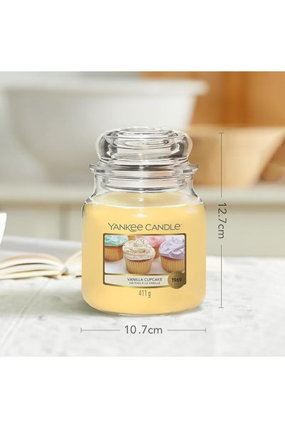 Yankee Candle 5038580000788 jar Middle Vanilla Cupcake YSSVC, one Size.