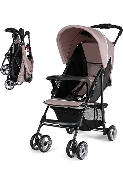 Costzon Baby Joy Lightweight Stroller, Compact Toddler Travel Stroller for Ai...