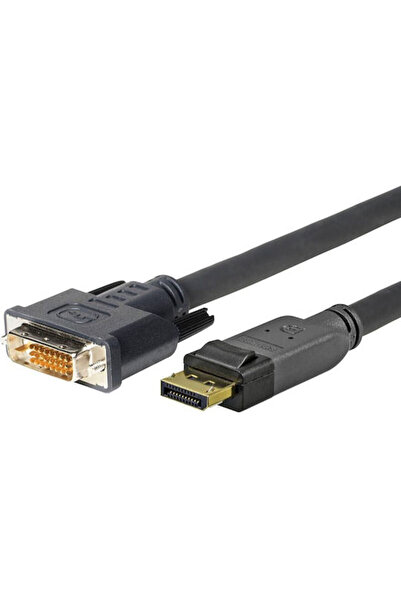 VivoLink Καλώδιο DisplayPort αρσενικό - DVI αρσενικό 2μ Μαύρο (PRODPDVI4K2)