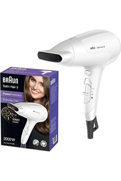 Braunability Braun Satin Hair 3 Hair Dryer with Ionic Function, Lightweight &...