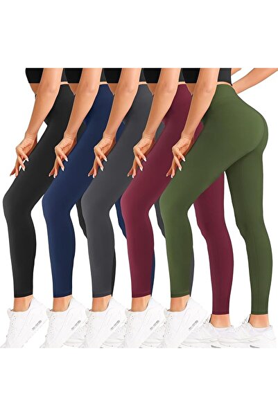 Naturalium Natural Feelings High Waisted Leggings for Women Ultra Soft Stretc...