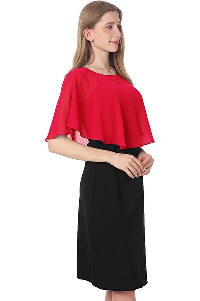 GENERAL Baoqiya Capelets for Women Shawls and Wraps Soft Chiffon Cape For Wed...