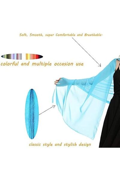 GENERAL womens Chiffon-shawl001 Classic