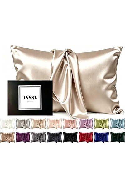GENERAL INSSL Silk Pillowcase f Women, Mulberry Silk Pillowcase for Hair and ...