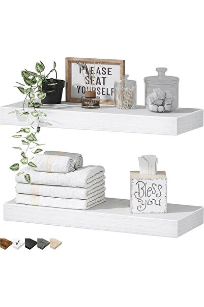 QEEIG Bathroom Shelves Floating Shelves for Wall Shelf Over Toilet Small Wall...