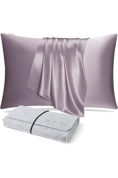 DISANGNI 100% Natural Mulberry Silk Pillow case for Hair and Skin with Hidden...