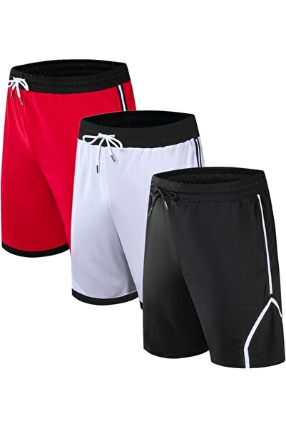 GENERAL OPALOS 2/3 Pack Active Athletic Shorts for Men, Basketball Shorts wit...
