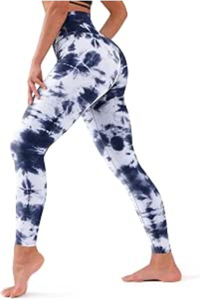 Bluemaple 4 Pack Leggings for Women Butt Lift High Waisted Tummy Control No S...