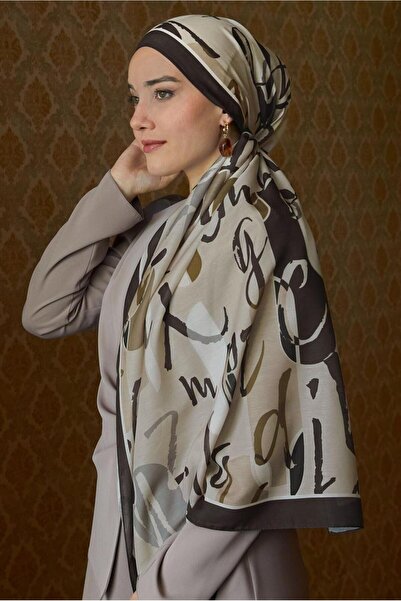 Alvina Patterned Lora Shawl 8656