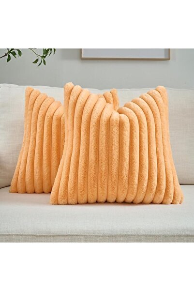 FUTEI Cream White Throw Pillow Covers 20x20 Inch Set of 2,Modern Fall/Winter ...