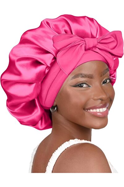 YANIBEST Satin Bonnet Silk Bonnet for Sleeping Hair Bonnet with Tie Band Head...