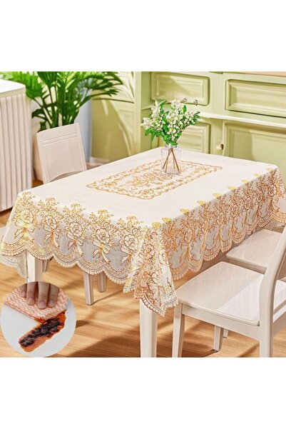 Generic Brand Waterproof, oil-proof, and heat-resistant tablecloth—easy-care ...