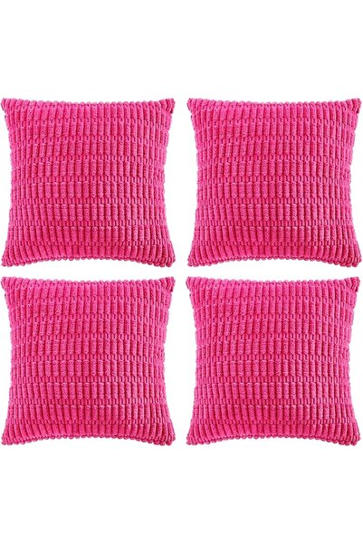 Fancy Homi 4 Packs Boho Black Decorative Throw Pillow Covers 18x18 Inch for L...