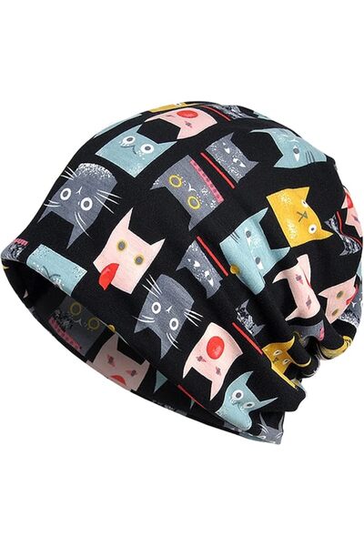 GENERAL Cotton Slouchy Beanie Hip-Hop Soft Lightweight Running Beanie Adult D...