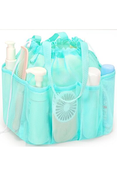 famichan Mesh Shower Caddy Portable with Drawstring, Dorm Room Essentials for...