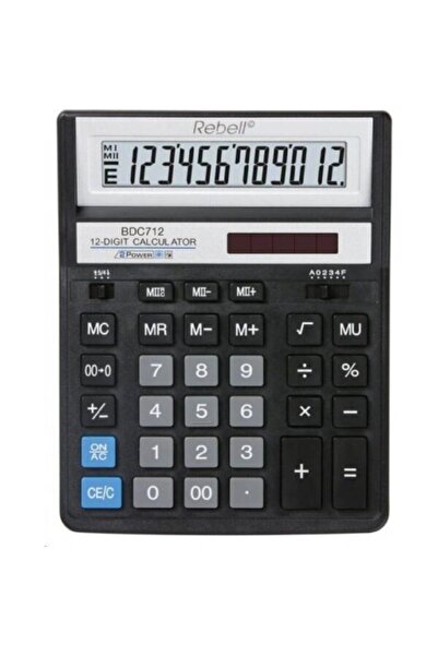 MC Micostore Rebell BDC 712 calculator