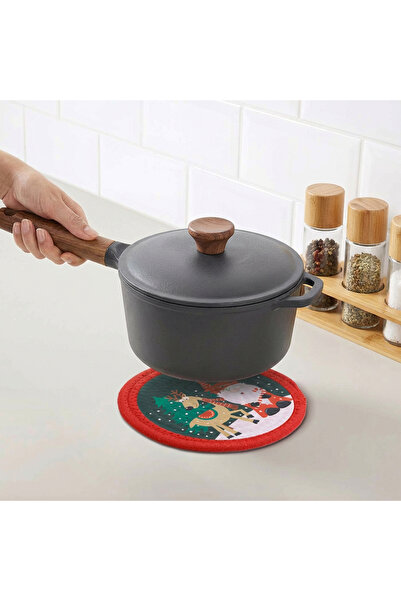 Alista Home Suport pentru farfurii de Crăciun, Elf, 180 cm, protecție masă, t...