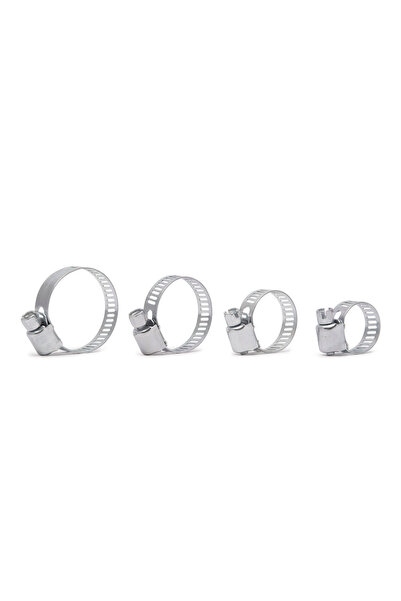 Alista Home Set de 8 coliere de furtun din oțel inoxidabil, 2-4 cm, coliere c...
