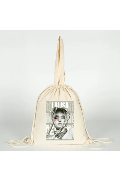 Generic Brand La Lisa Blackpink Printed Versatile Drawstring Cloth Bag 35X40 ...