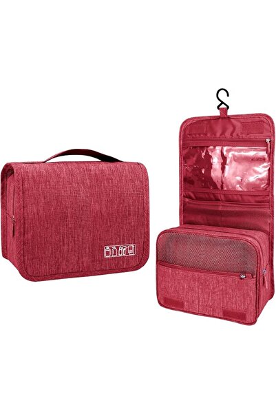 Lcsmaokin Large Capacity Toiletry Bag Travel Bag with Hanging Hook for Men an...