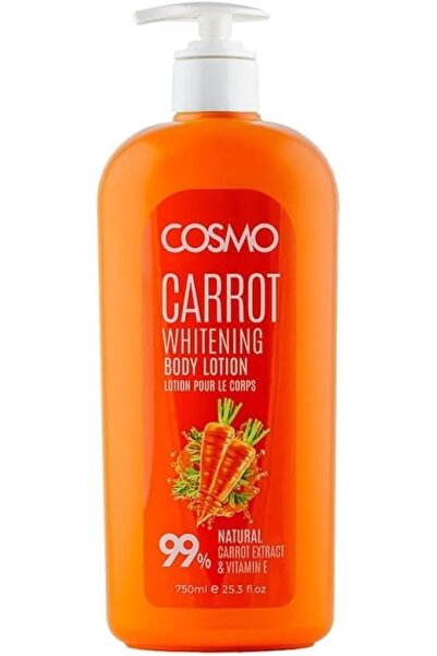 CD Cosmo Designs لوشن تفتيح الجسم بالجزر الطبيعي وفيتامين إي