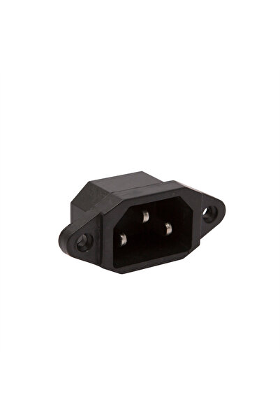 Alista Home Mufă tată IEC C14 10A 250V pentru panou, conector de alimentare P...