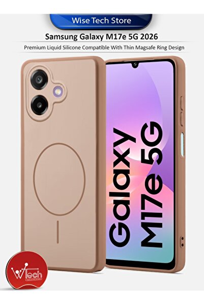 Wtech Samsung Galaxy M17e 5G 2026 SilkTouch Premium Matte Silicone Protective...