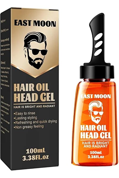 AZONEE Men Hair Styling Gel, Hair Gel Sstick, 2 in 1 Hair Wax Comb, Hair Gel ...