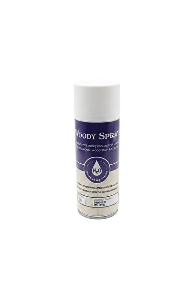 Alista Home Lac și grund profesional pentru lemn exterior, alb lucios, spray ...