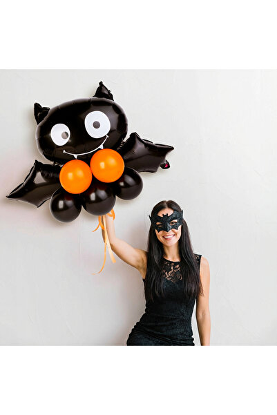Alista Home Set de baloane de Halloween, din folie și latex, 10 bucăți, 90x65...