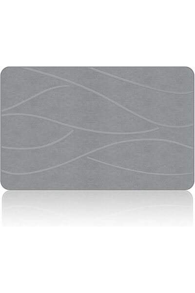 PYEBE Stone Bath Mat for Bathroom,Diatomite Bath Stone Mat Super Absorbent Qu...