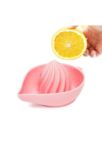 Alista Home Silicone lemon squeezer 14x10 cm, juice collection, pink