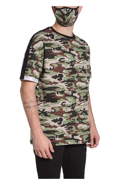 TWIN BLACK T-SHIRT 01-0135A – CAMO - l