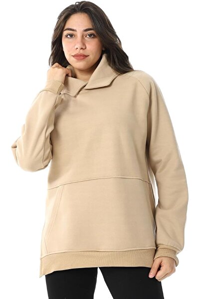 andora Womens 38W25W30309_Beige Sweatshirt