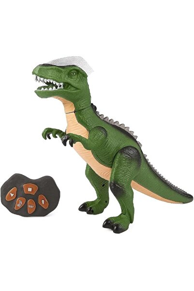 fitto Remote Control Dinosaur with Light Up Eyes and Roaring Sound – Interact...